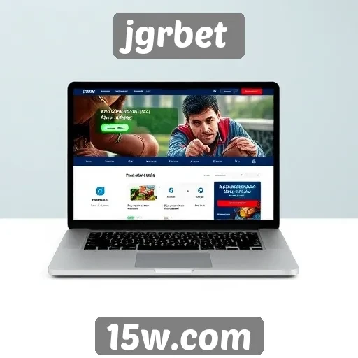 Análise da interface do usuário do site jgrbet